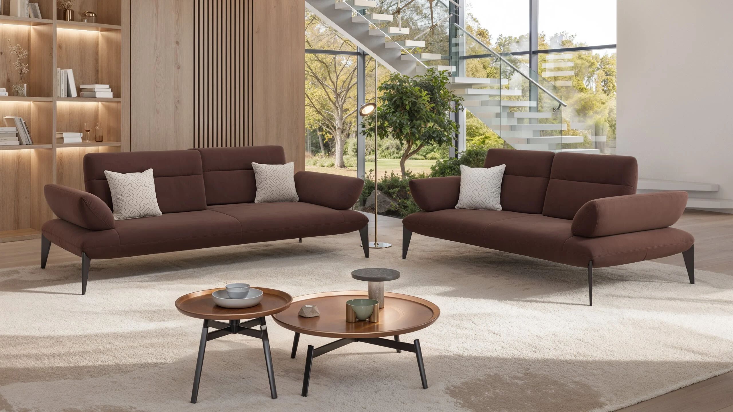 3-местный тканевый линейный диван Sofanella Лацио ARCH-00142144 - Вид №2