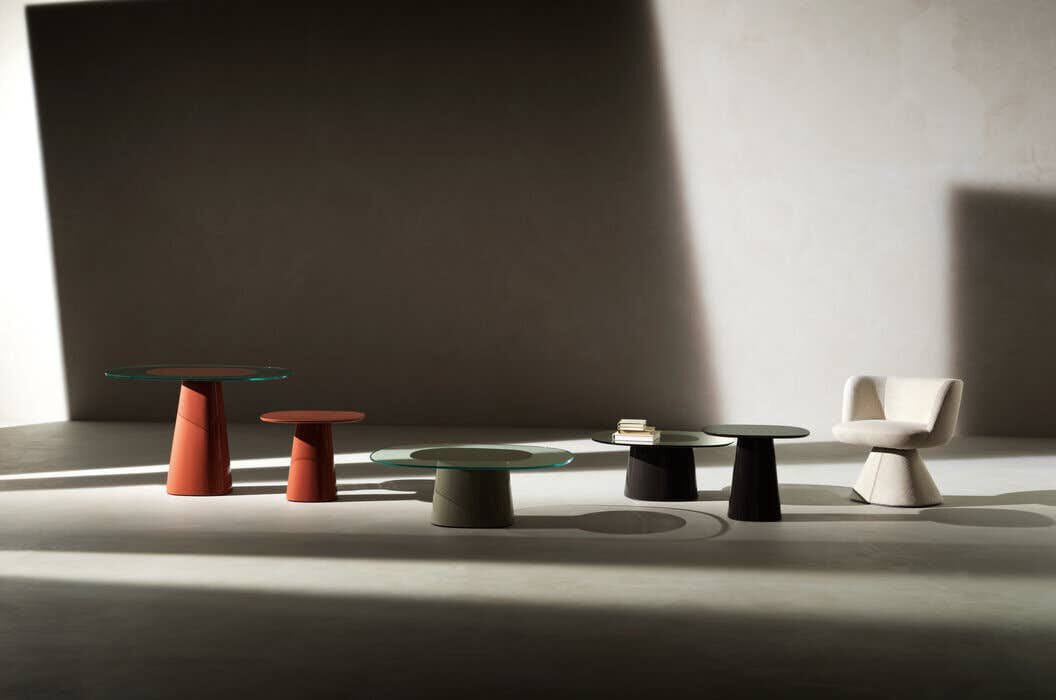 Полиуретановый квадратный стол с закаленным стеклом B&B Italia Allure O' ARCH-00068485 - Вид №3