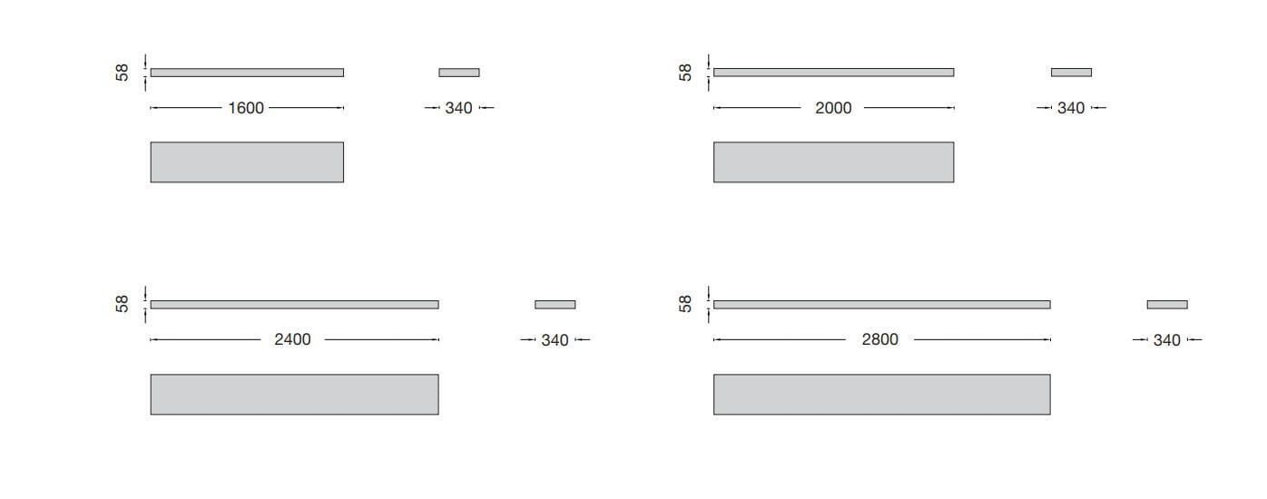Деревянная полка Porro SLIDER ARCH-00026226 - Вид №2