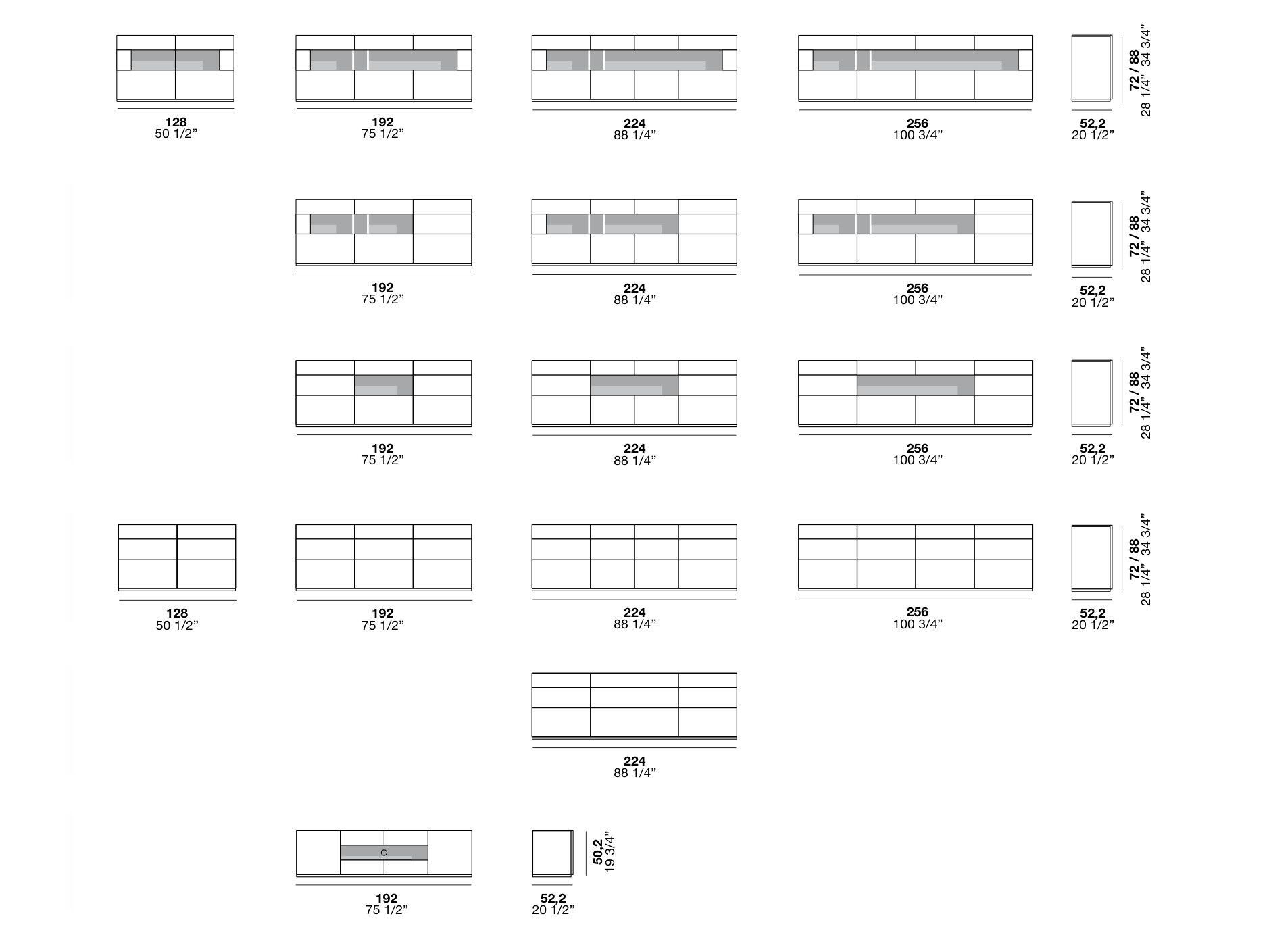 Деревянный шкаф с распашными дверями Alf DaFrè Metropolis ARCH-00132346 - Вид №16