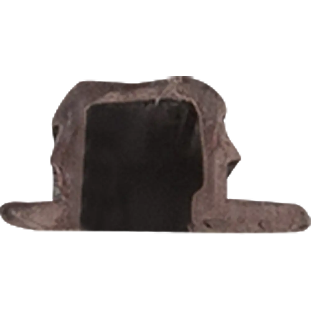 Профиль Elikor 103ШК для раздвижных дверей 2000 мм ПВХ цвет коричневый STLM-2131757 - Вид №1