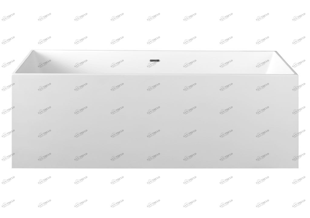 Ванна из искусственного камня Aquanet Soul Smooth TC-S107 170x73, матовая TCS107