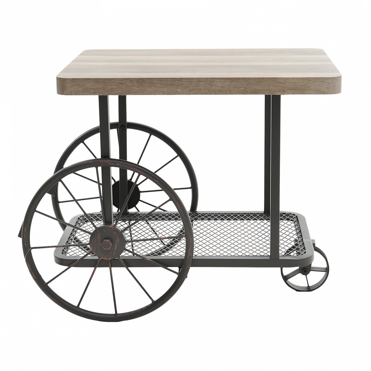 Столик сервировочный на колесиках 68 см Bycircle TO4ROOMS  213870 Бежевый;черный  - Вид №1