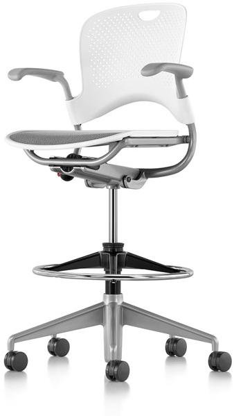 Herman Miller Поворотный офисный стул из нейлона с 5 спицами и подлокотниками Caper sun-id-1506832 - Вид №4