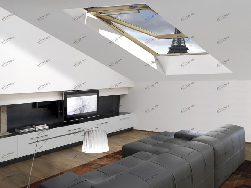 CLAUS Мансардное окно с двойным шарниром и vasistas sun-id-1387861