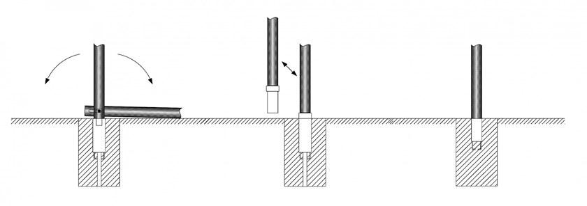 Euroform W Столб металлический  402, 403  - Вид №2
