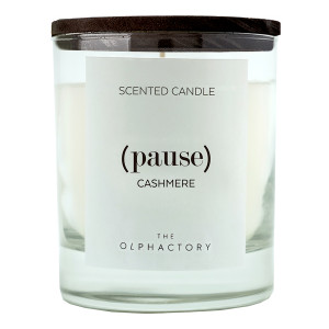 VV401ALBTO Свеча ароматическая the olphactory, pause black, Кашемир, 40 ч Ambientair