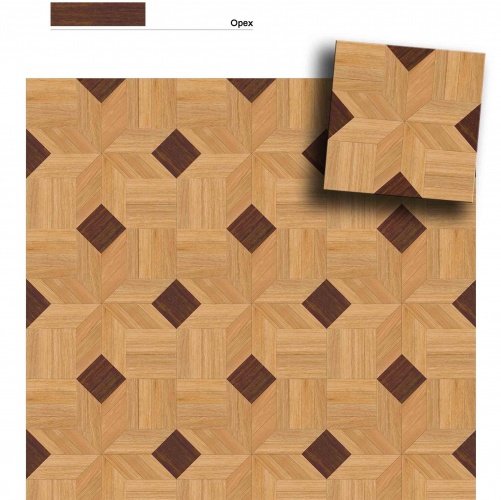 Художественный паркет Da Vinci Щитовой 26-504 Дуб (Гладкая) 500х500 мм 26010504 - Вид №1