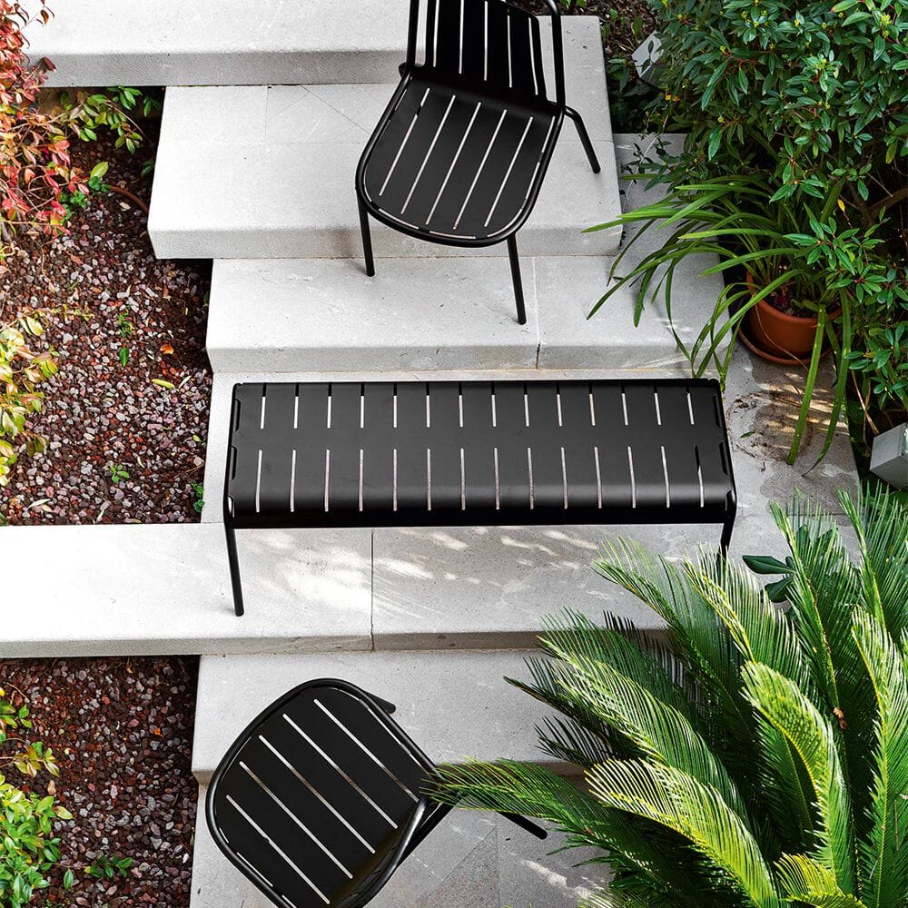 Садовая скамейка из листового металла Connubia Easy ARCH-00018860