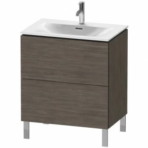 LC659605151 Тумбочка напольная L-Cube #LC6596 720 x 481 мм Сосна коричневая, декор