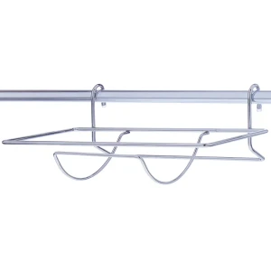 Полка для бумажного полотенца Delinia цвет хром