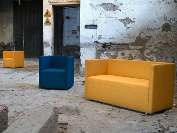 Domingo Salotti Мягкий 2-местный тканевый диван Bettie sun-id-1356748 - Вид №2