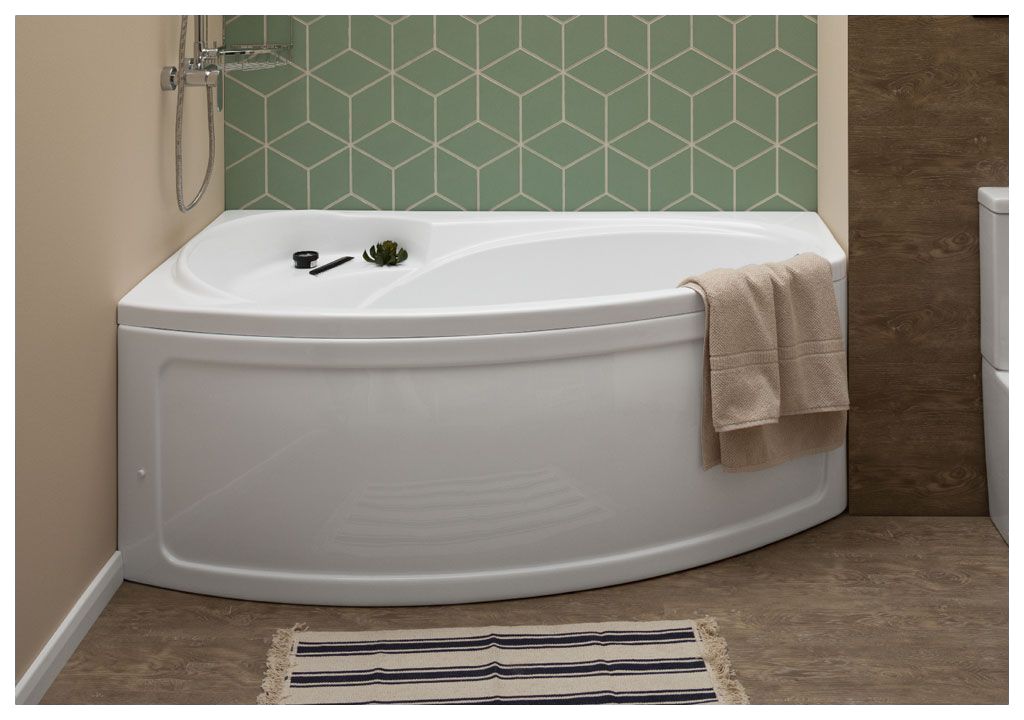 Акриловая ванна Aquanet Jersey 170x90 L (каркас + смеситель Aquanet Practic 2 AF111-63B) 002039880017934600216780 - Вид №5