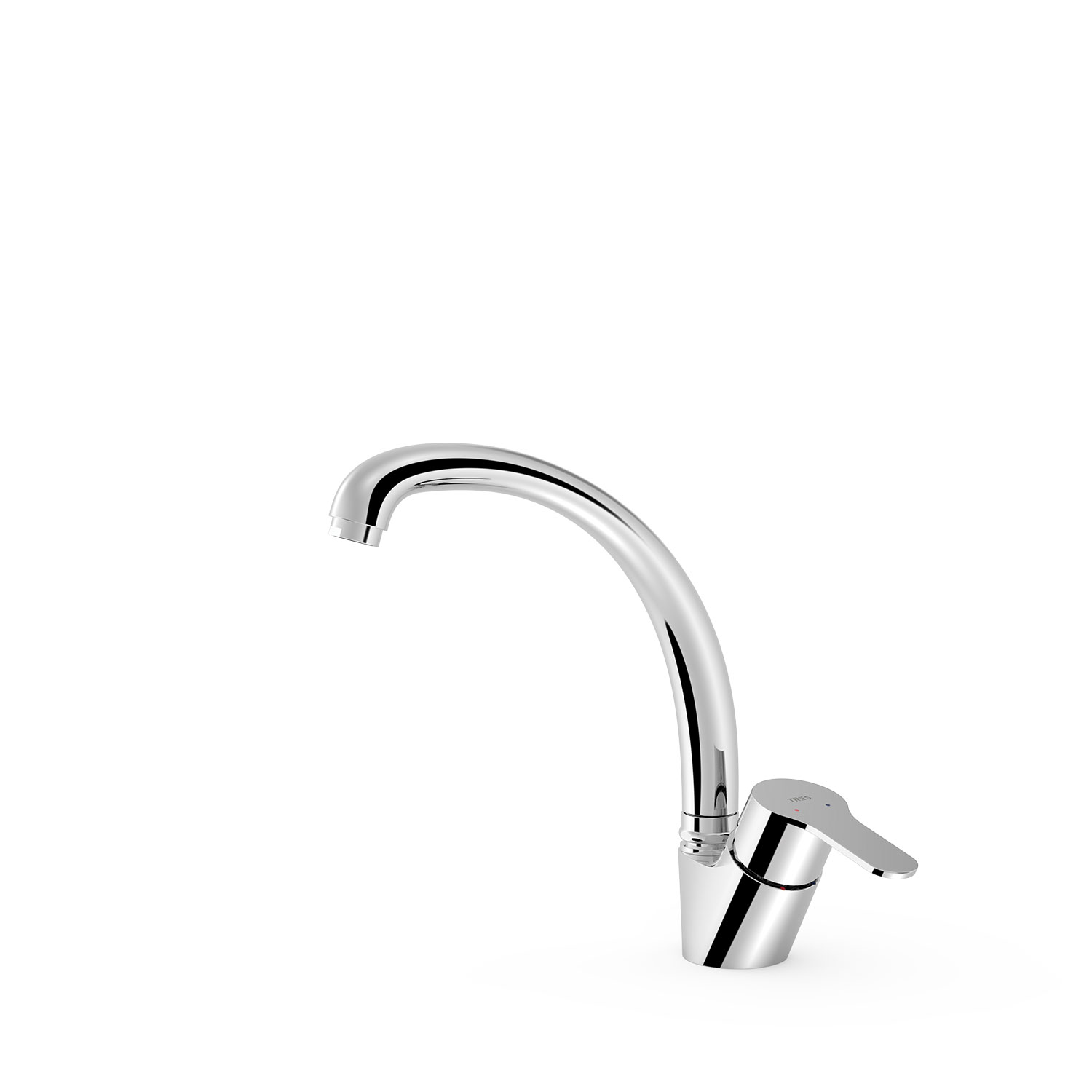 КУХОННЫЙ смеситель с одной ручкой для кухни-139441 TRES Kitchen
