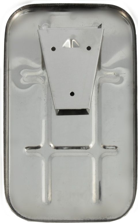 2512.042 Дозатор для жидкого мыла из нерж стали антивандальный TM804 Solinne Puff  - Вид №3