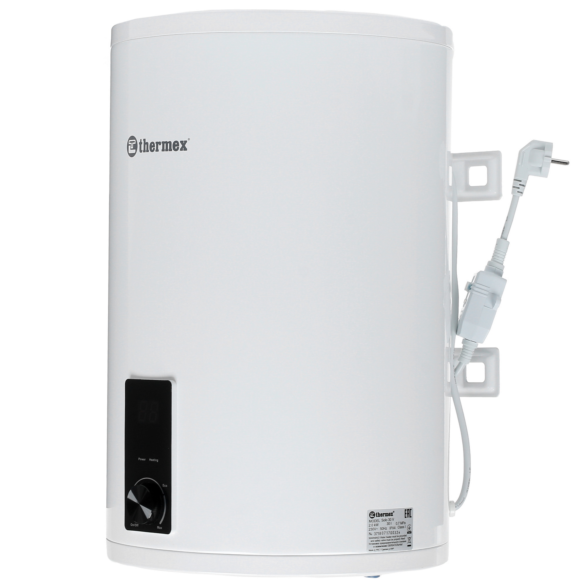 1233625 Водонагреватель электрический Thermex Solo 30V STDN-0064482 - Вид №2