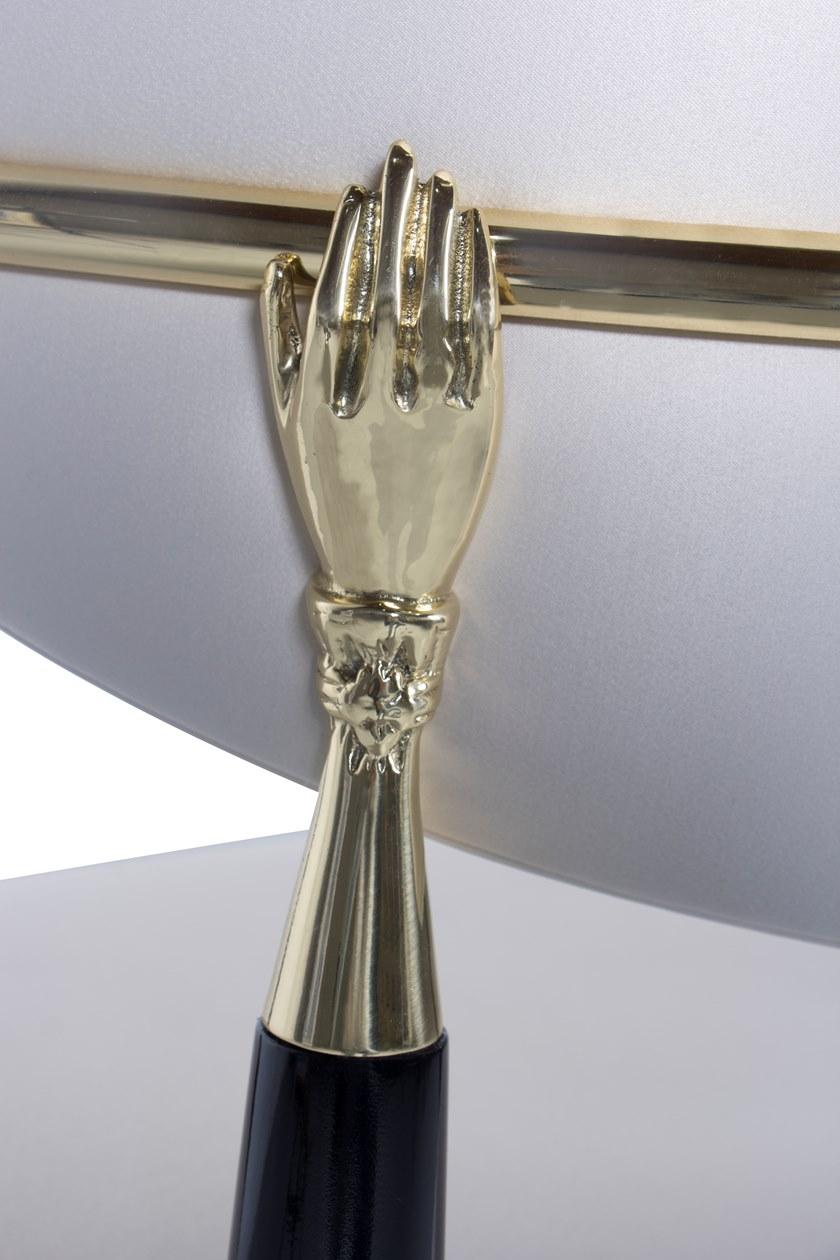 KOKET Стул из лакированной ткани с подлокотниками Nahema sun-id-1431004 - Вид №7