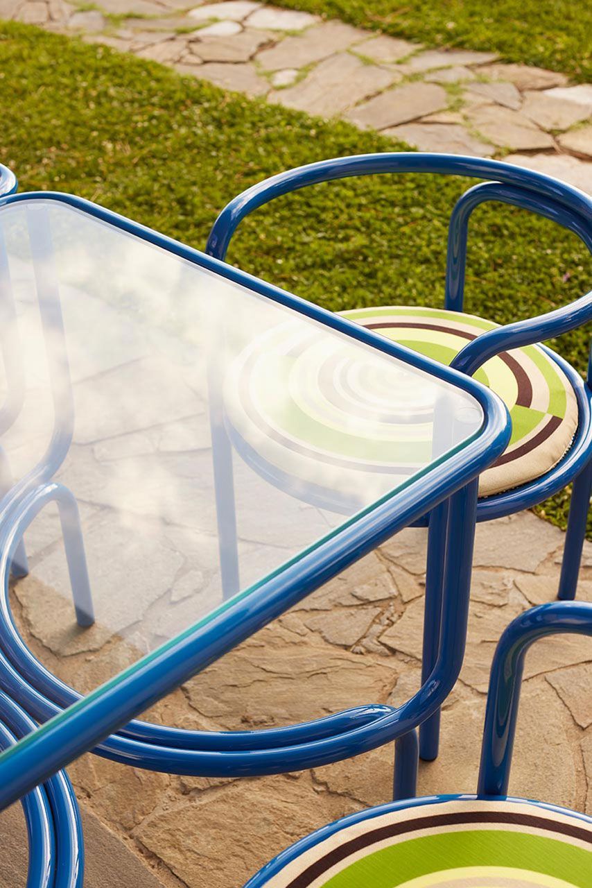 Стальной стул с порошковым покрытием Exteta Locus Solus ARCH-00029160 - Вид №17