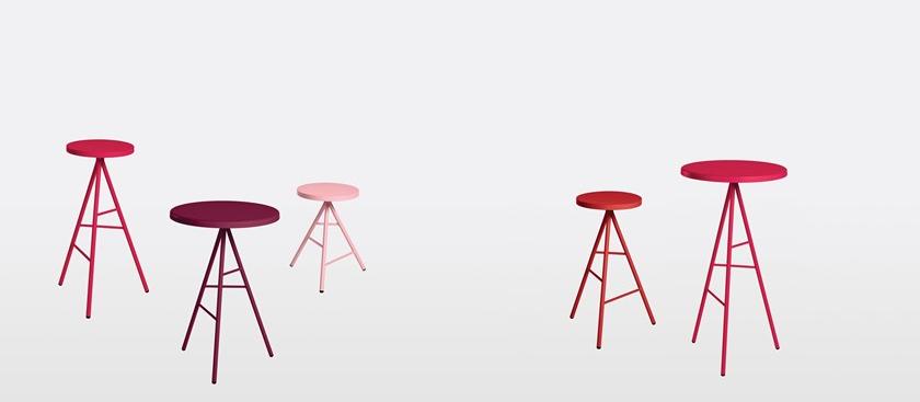 CaStil Табурет садовый металлический с подставкой для ног Symple Symple sg - Вид №2