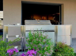 JOKODOMUS Летняя кухня из нержавеющей стали с барбекю Cun