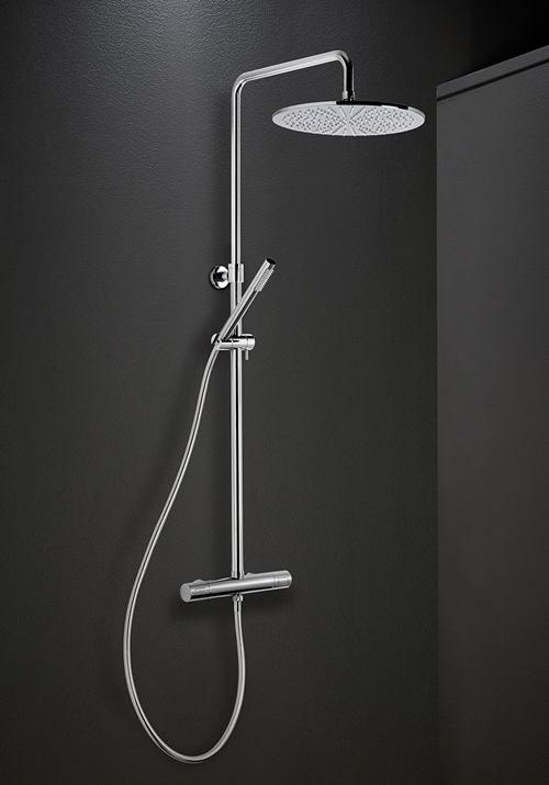 1381700 Mix Round 160Cc M Овальная Душевая Головка 340X220Mm Hafa  Хромированный 