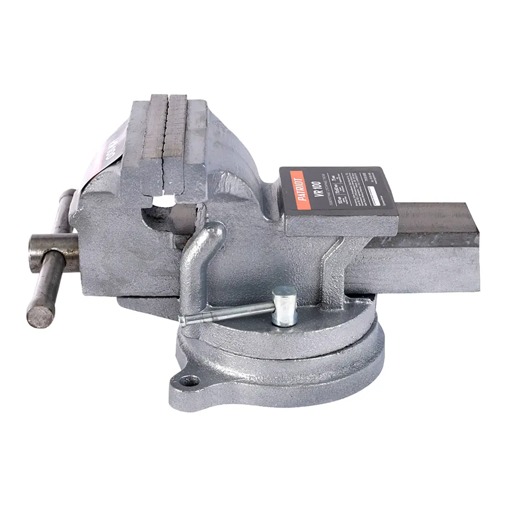 Поворотные слесарные тиски Patriot с наковальней 100 мм 82890299 STLM-0848168 - Вид №2