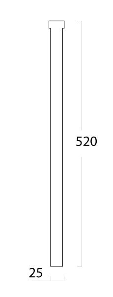 Удлинитель душевой колонны Cezares CZR-PCD50-02 ARTICOLI VARI - Вид №1