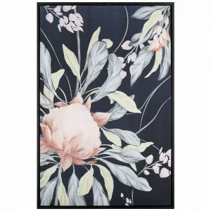 Панно интерьерное с подрамником из дерева 90х60 см черно-розовое Tomas Stern TOMAS STERN  00-3872655 Розовый;черный;разноцветный