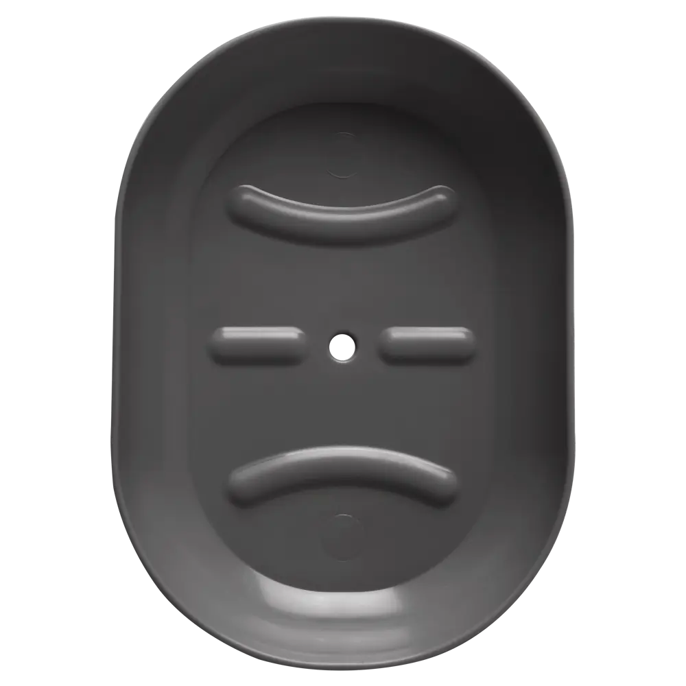 Мыльница BEROSSI Aqua для раковины в цвете базальт 89350163 STLM-0979465 - Вид №2