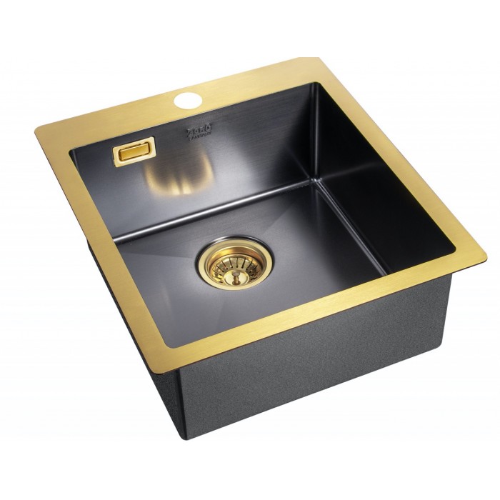 Zorg A 4551 BR/GRAFIT Мойка кухонная прямоугольная Zorg  - Вид №1