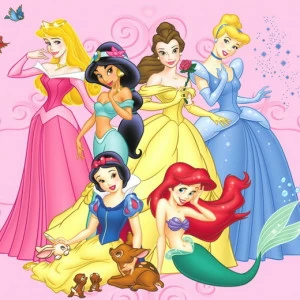 1-444-Princess Фотообои Komar Disney 1.27х1.84 м