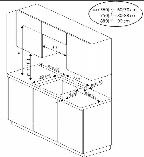 9006770 Индукционная варочная поверхность Hotpoint HB 1560S BF STDN-0124222 - Вид №6