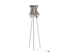 Светодиодная напольная лампа из целлюлозного волокна со штативом