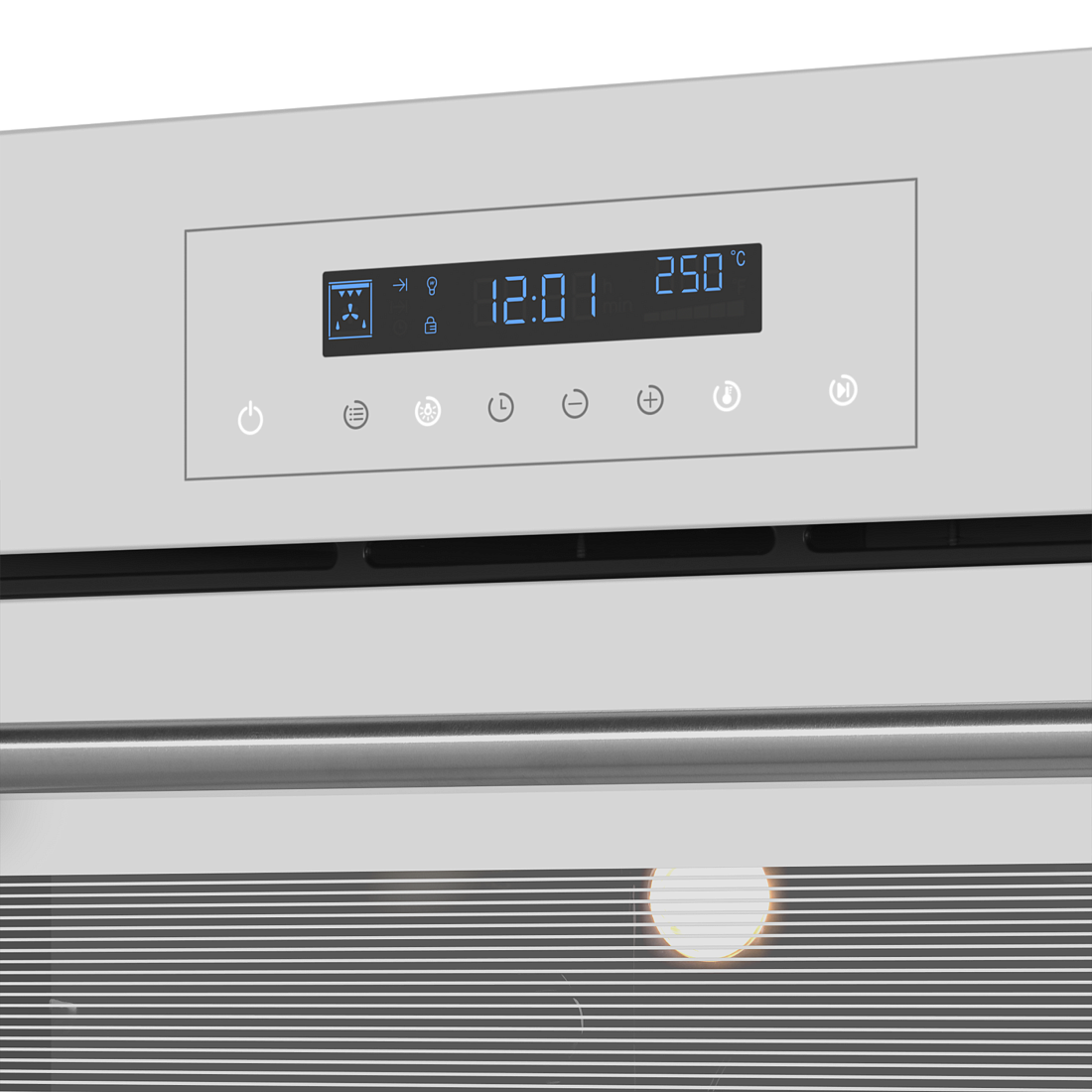 9100949 Электрический духовой шкаф HOMSair OEH606WH белый STDN-0057531 - Вид №6