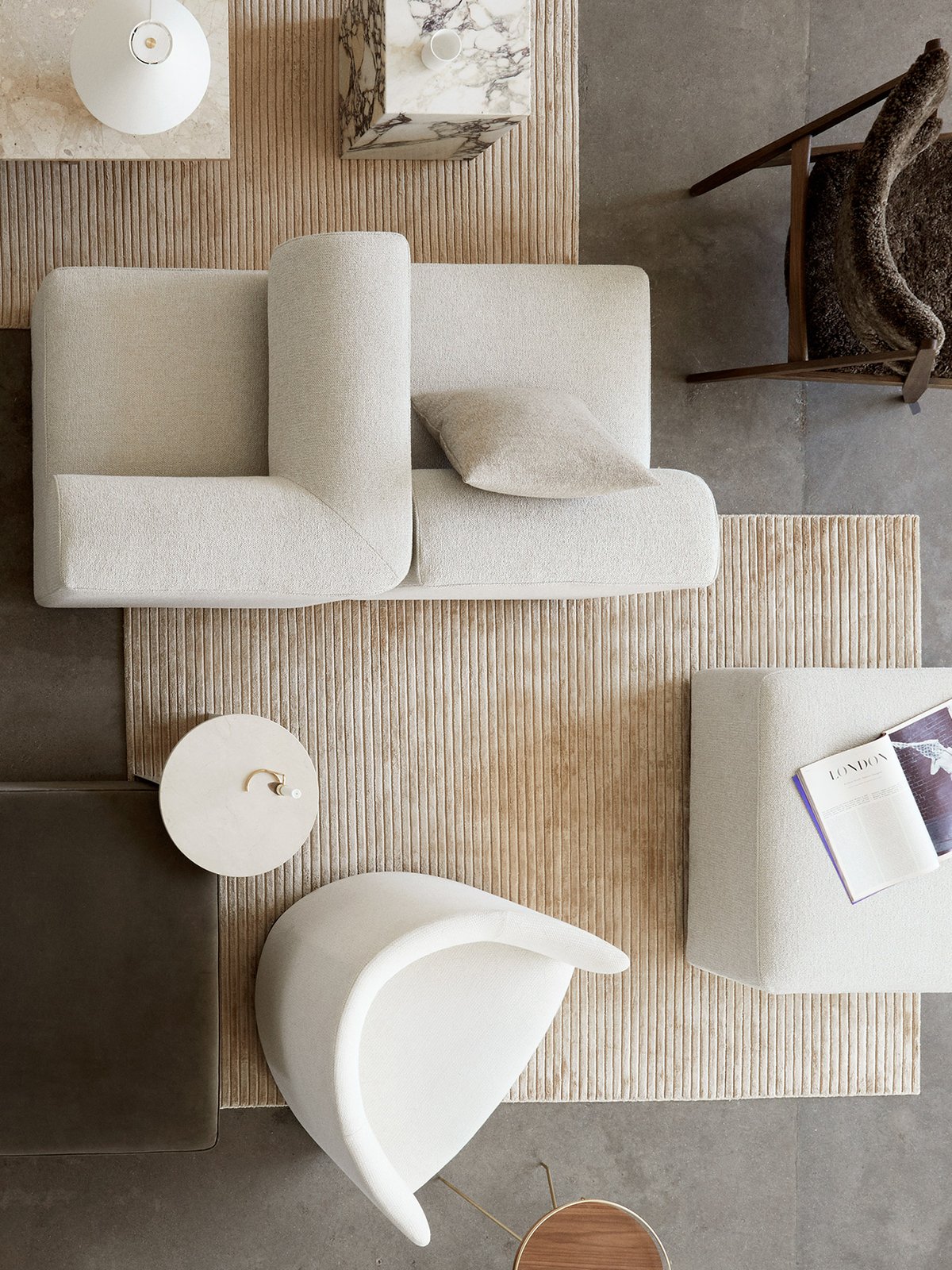 9963102-00AN0AZZ MENU Модульный диван Eave, 86 Мох - 022  - Вид №3