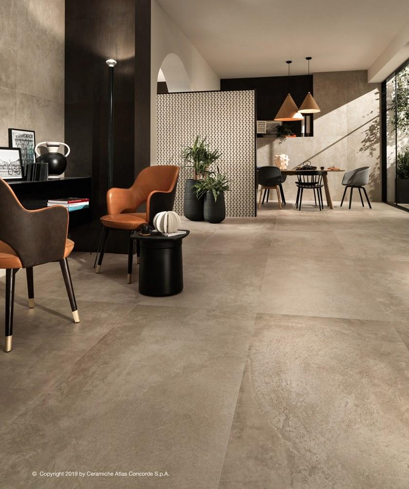 Atlas Concorde Напольное покрытие с эффектом бетона Raw sun-id-1459093 - Вид №7