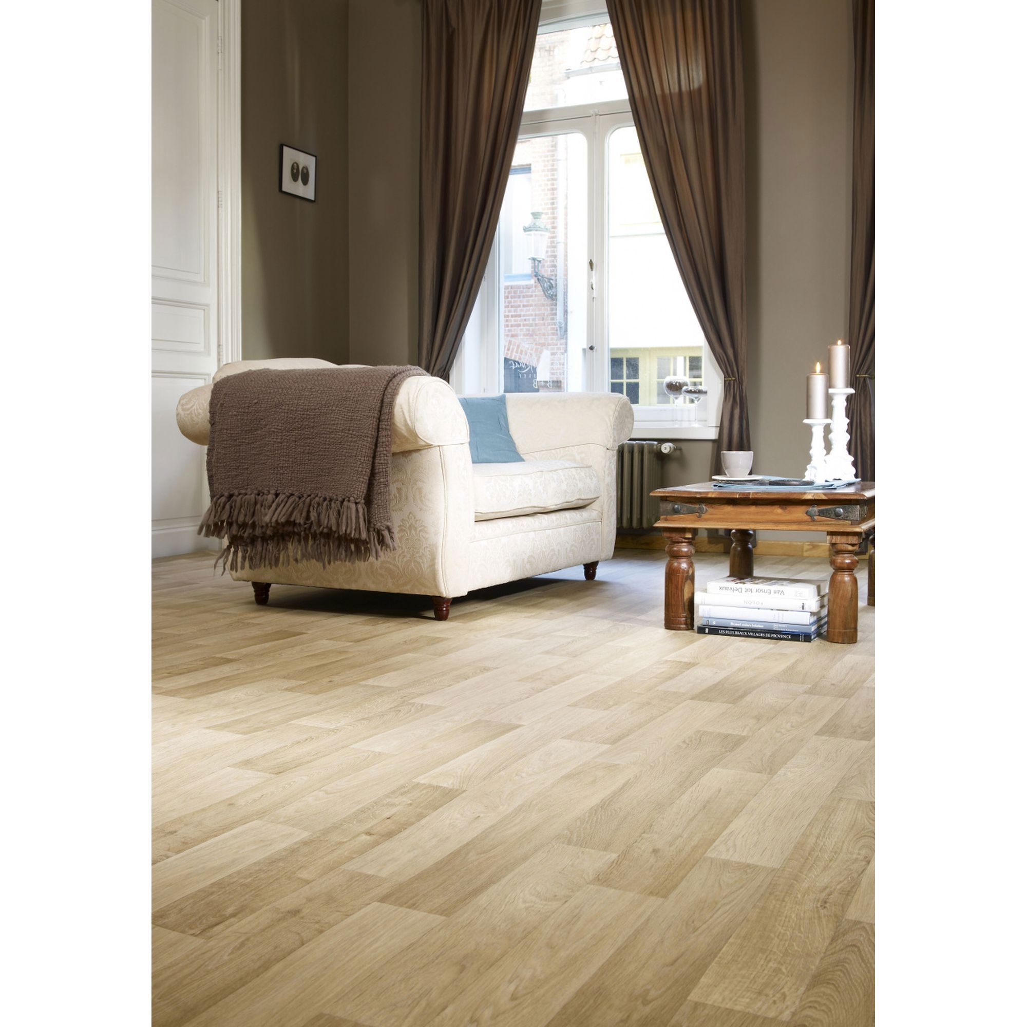 IVC-RUS Линолеум «Дуб Вилен» полукоммерческий 3 м с текстурой дерева 13006292 STLM-0002652 - Вид №5