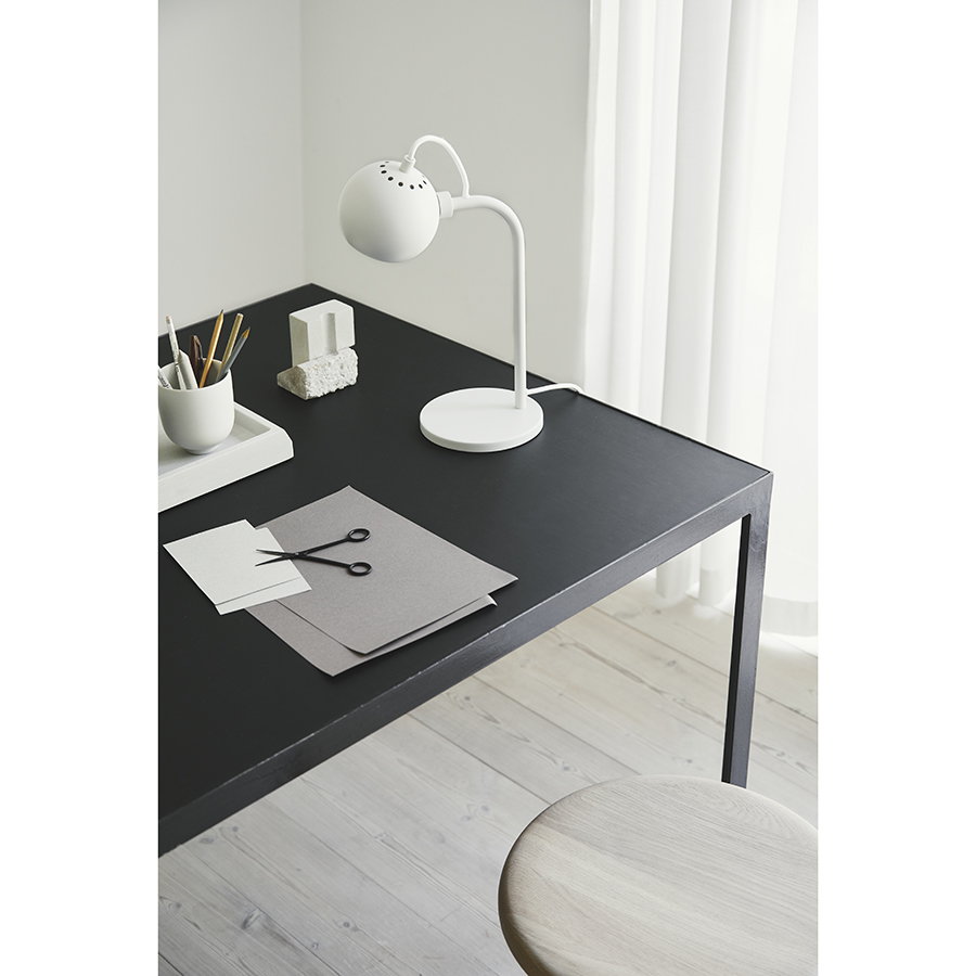 124073 Лампа настольная ball, 24х34 см, черная матовая Frandsen  - Вид №2