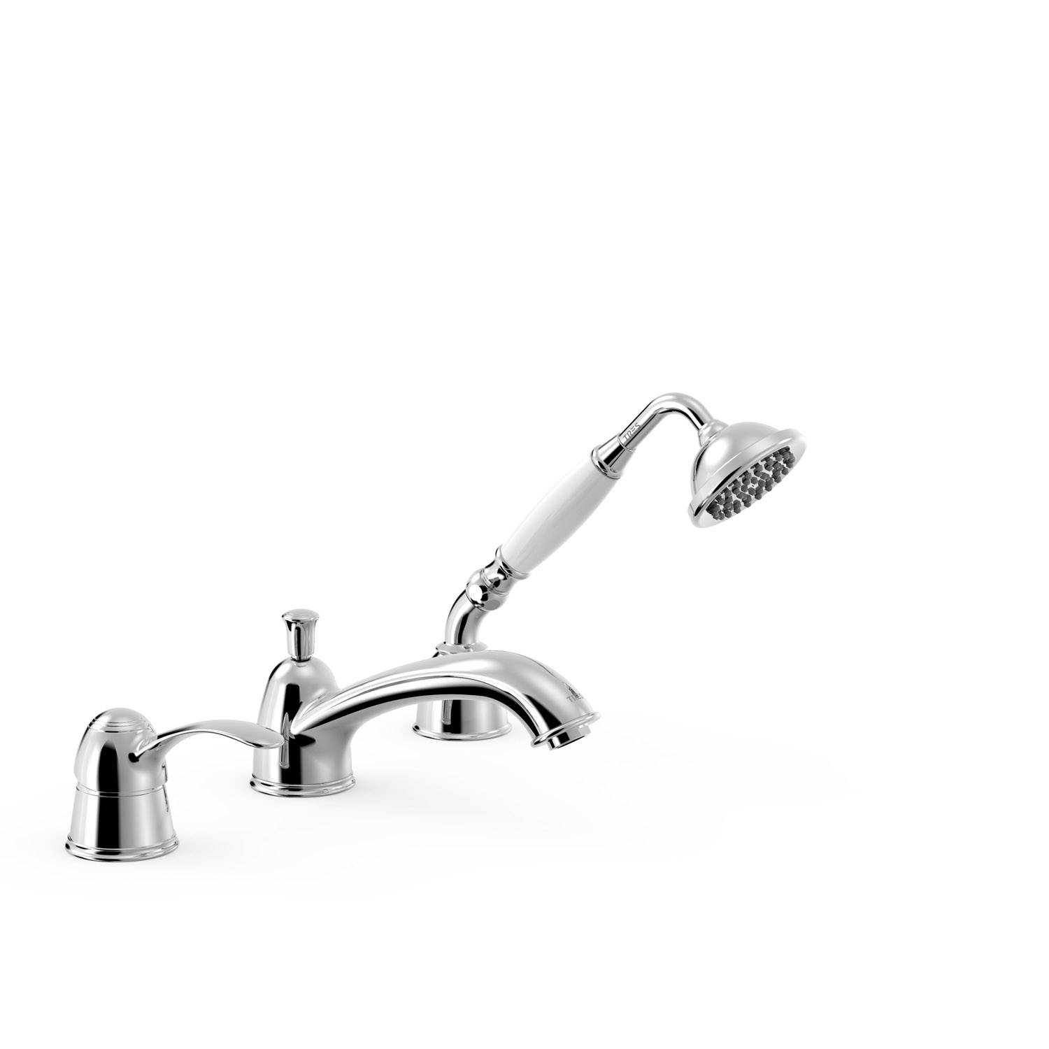 Смеситель для ванны TRES CLASIC с одной ручкой -24214501 TRES 