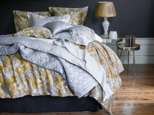 Alexandre Turpault Постельное белье из хлопкового дамаска с двусторонним принтом Mogador