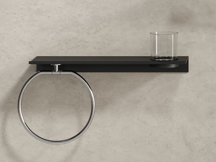 Металлическая полка для ванной комнаты Geesa Leev ARCH-00137661 - Вид №8