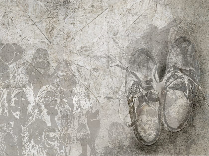 Огнестойкие водонепроницаемые прорезиненные обои из стекловолокна Tecnografica декоративные ARCH-00063325