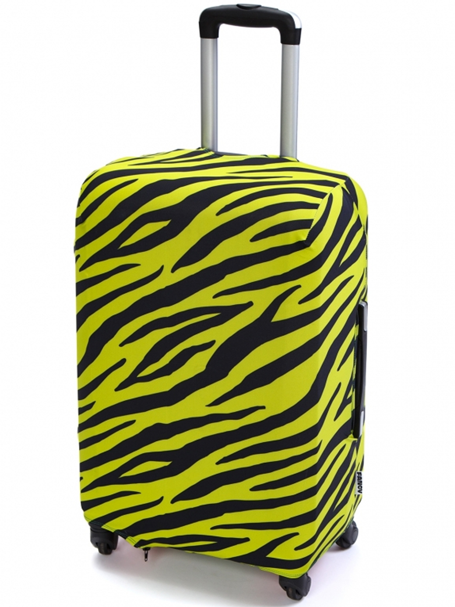 ECO Зебра XL Чехол для чемодана Fancy Armor ECO