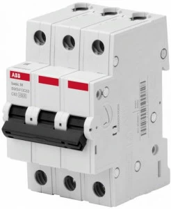 Автоматический выключатель ABB SН203 3Р 6кА 10А