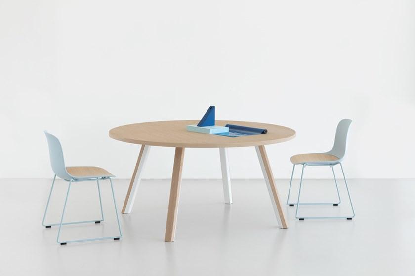 Lapalma Круглый дубовый стол Ori sun-id-1515557 - Вид №1