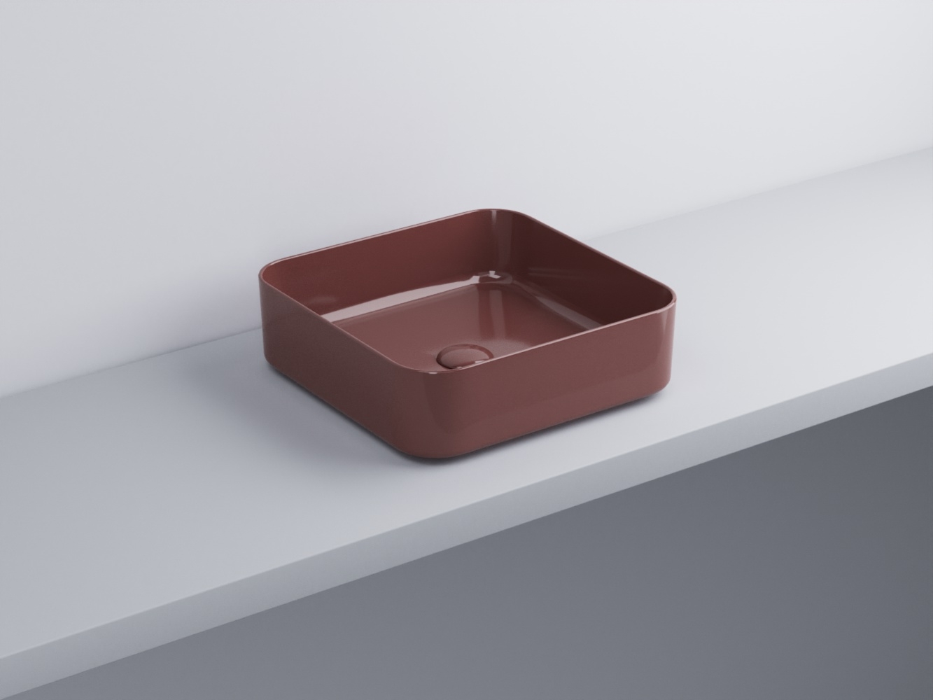 SHCOLAQ40-CO Раковина квадрат 40 cielo Shui Comfort Ceramica Cielo