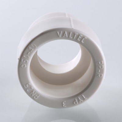 VTp.705.0.050040 Фитинг полипропиленовый – муфта переходная Valtec 50 x 40 мм  - Вид №11
