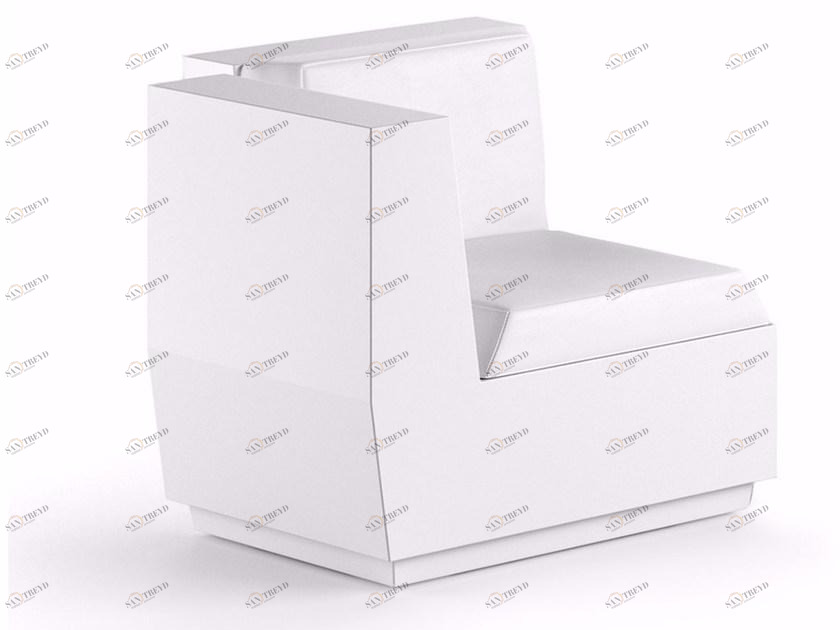 Plust Модульное угловое кресло из полиэтилена Big cut sun-id-1488692