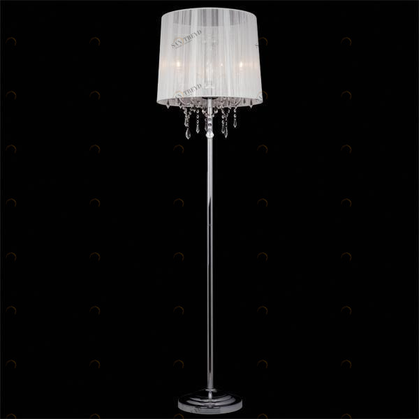 Торшер Eurosvet 2045/3F хром/белый EUROSVET ЭЛИТНЫЕ 180887 Белый;хром 