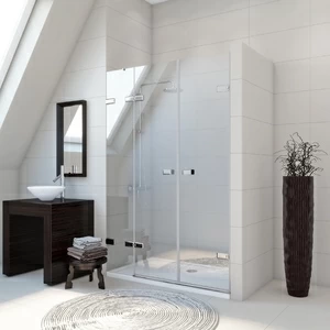 Душевые двери в нишу 160x200 GK-863A стекло прозрачное 6 мм GUTEWETTER TREND DOOR